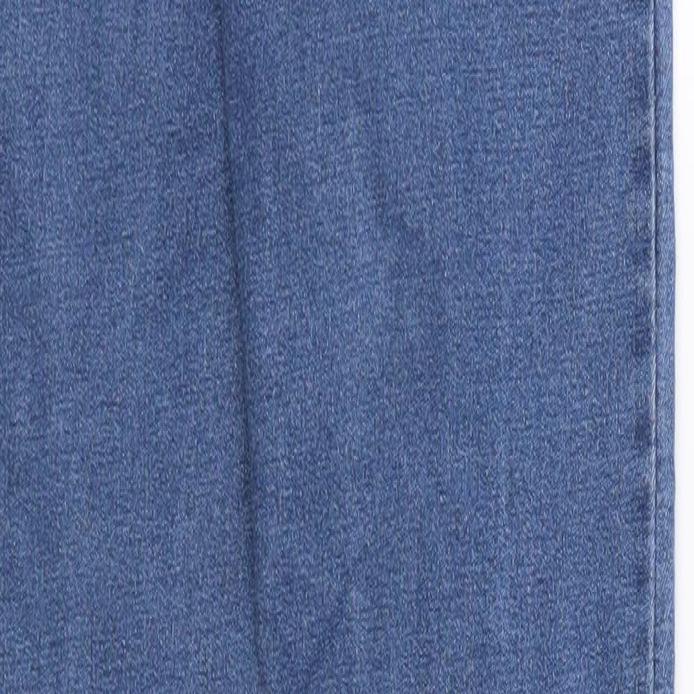 Primark Womens Blue Denim Skinny Jeans Size 8 L27 in