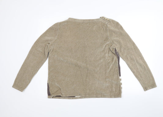 Bonmarché Womens Grey Pullover Jumper Size M