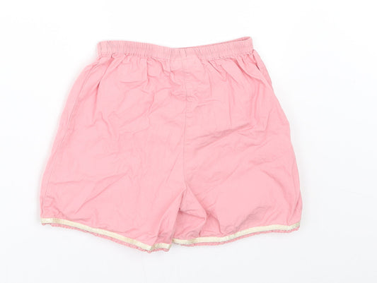 NEXT Girls Pink Cropped Trousers Size 9-12 Months