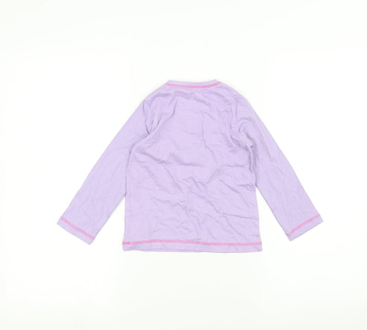 Studio Girls Purple Basic T-Shirt Size 2-3 Years - Cat