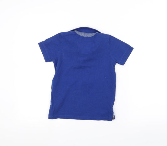 NEXT Boys Blue Basic Polo Size 4 Years