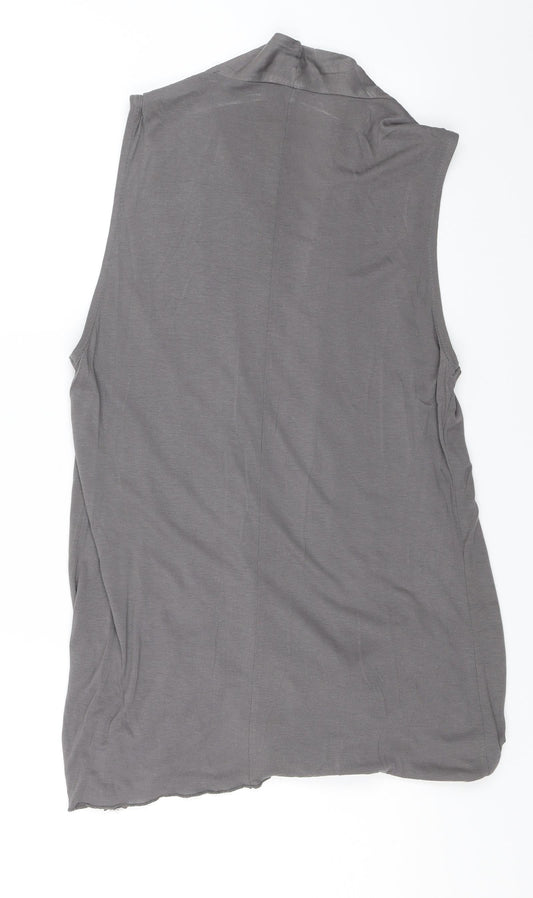 Papaya Womens Grey Shrug Jumper Size 10