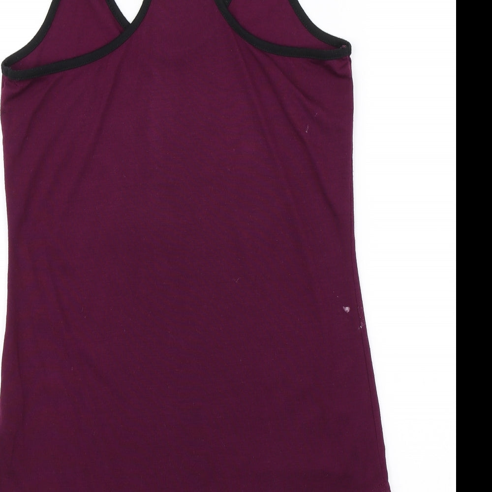 Lonsdale Womens Purple Basic Tank Size 10
