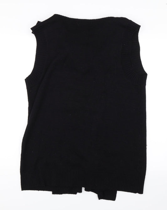 Michele Hope Womens Black Shrug Jumper Size 14
