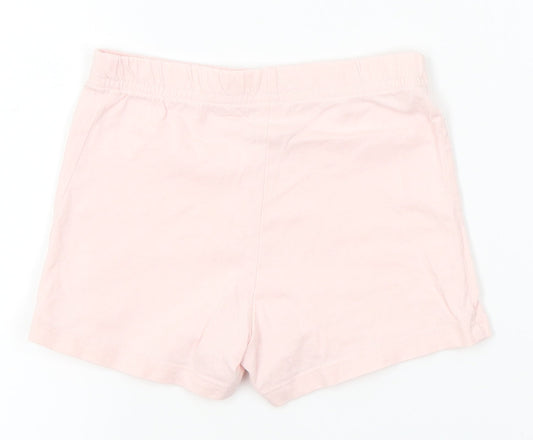 George Girls Pink Sleep Shorts Size 2-3 Years - elastic waist