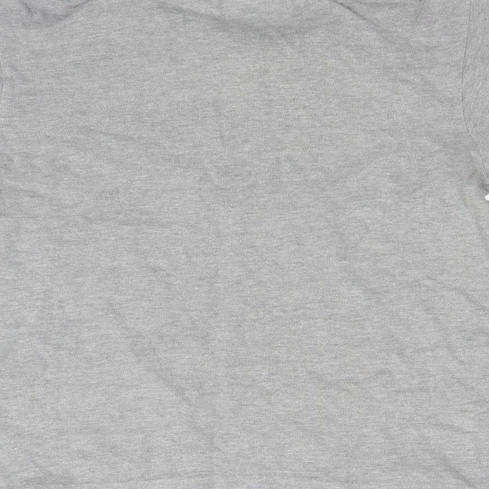 Rebel Boys Grey Basic Polo Size 12-13 Years