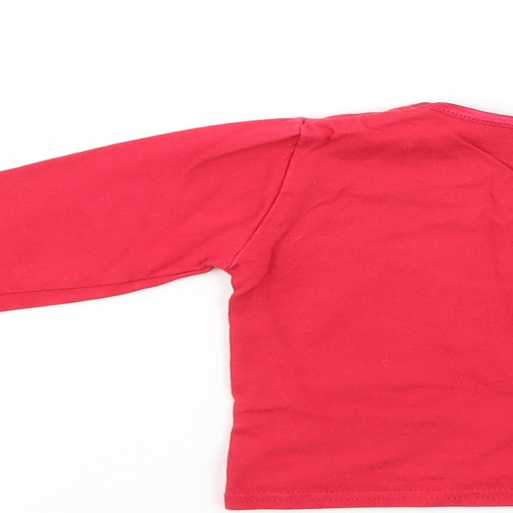 Mothercare Boys Red Basic Casual Size 12-18 Months