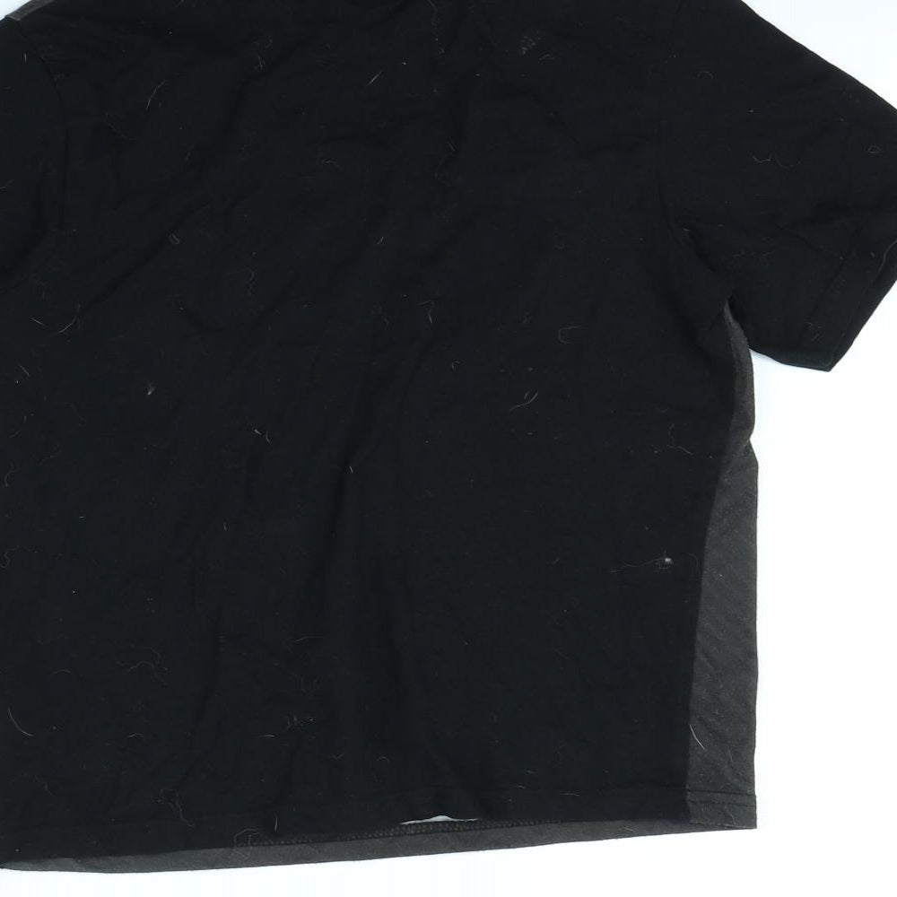 Preworn Boys Grey Basic T-Shirt Size 10 Years - Manchester United