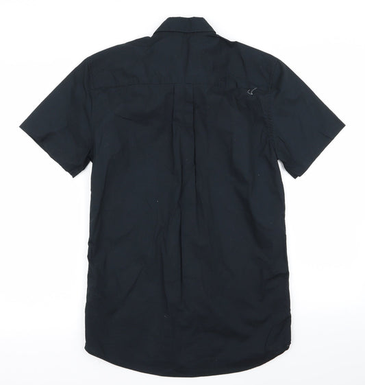 New Look Womens Black Basic Button-Up Size XS