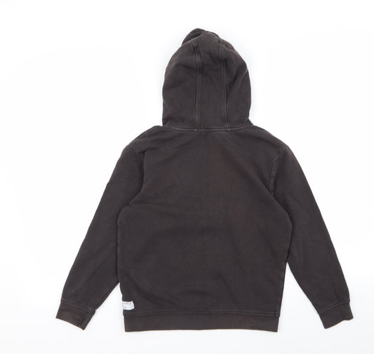 George Boys Brown Pullover Hoodie Size 9 Years