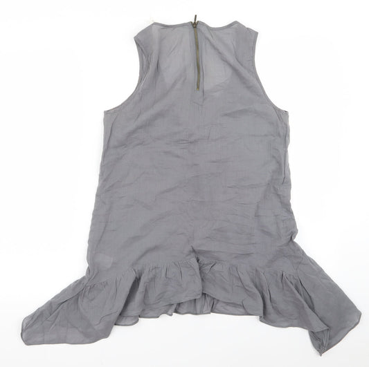 m&s Womens Green A-Line Size 14
