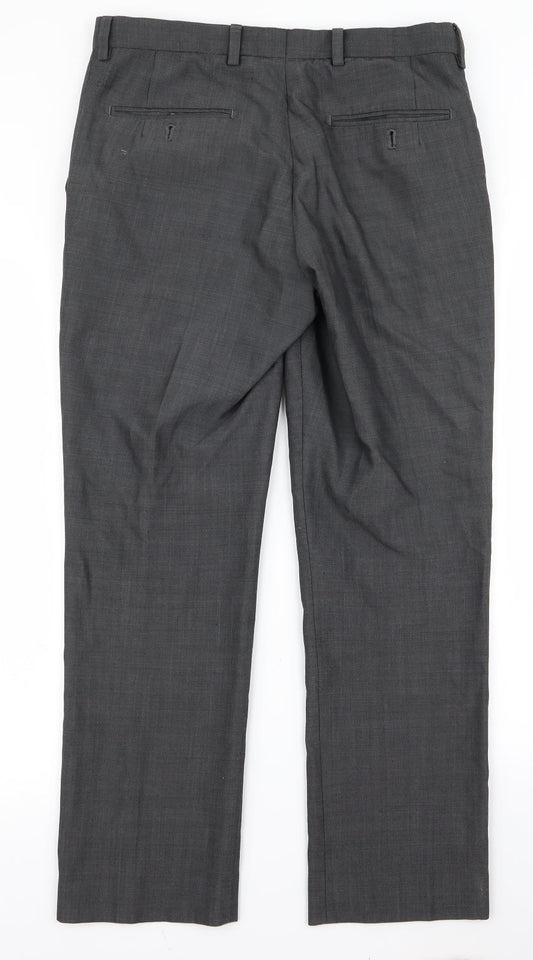 NEXT Womens Grey Trousers Size 32 L26 in