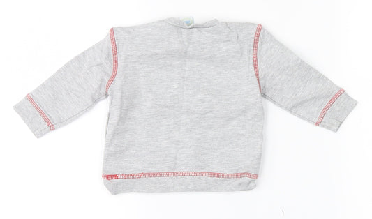 Disney Baby Baby Grey Pullover Jumper Size 3-6 Months