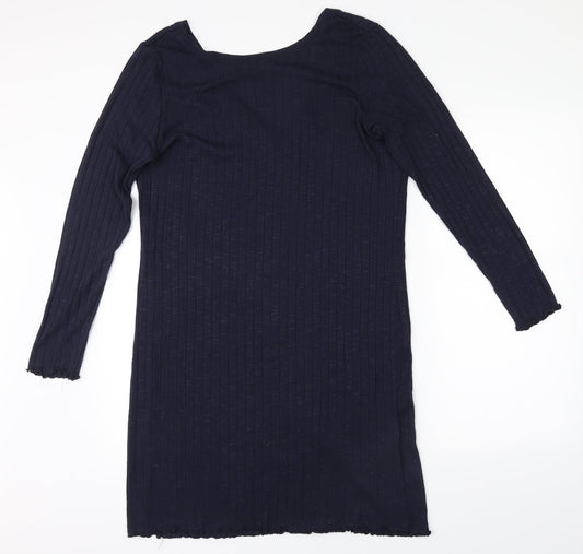VERO MODA Womens Blue Maxi Size M
