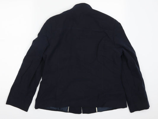 Klass Womens Blue Jacket Size 14