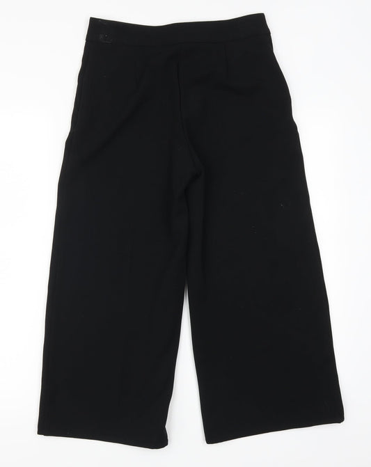 Marks and Spencer Womens Black Trousers Size 6 L22 in