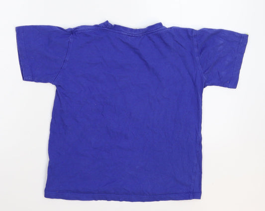 Preworn Boys Blue Basic T-Shirt Size S