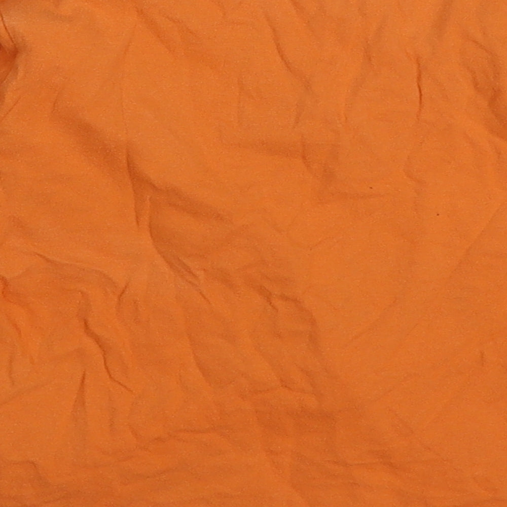 Rebel Boys Orange Basic T-Shirt Size 4-5 Years