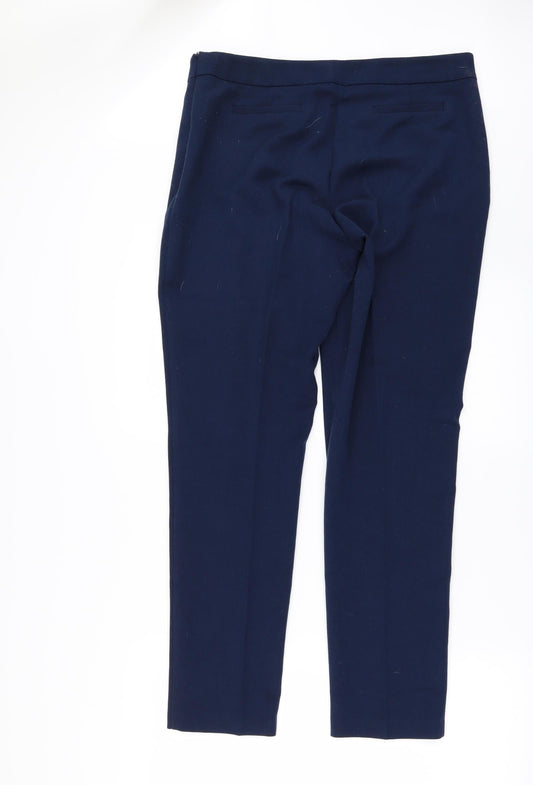 Preworn Womens Blue Trousers Size 36 in L29 in