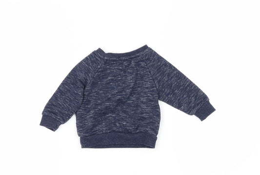 Primark Boys Blue Pullover Jumper Size 0-3 Months