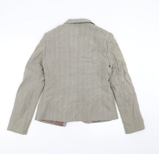 Evie Collection Womens Green Jacket Suit Jacket Size 10