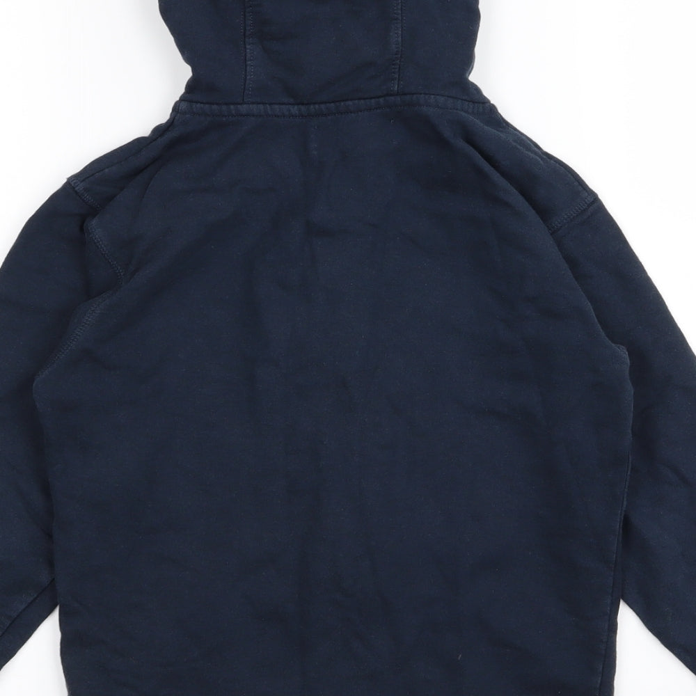 Rebel Boys Blue Full Zip Jumper Size 6-7 Years