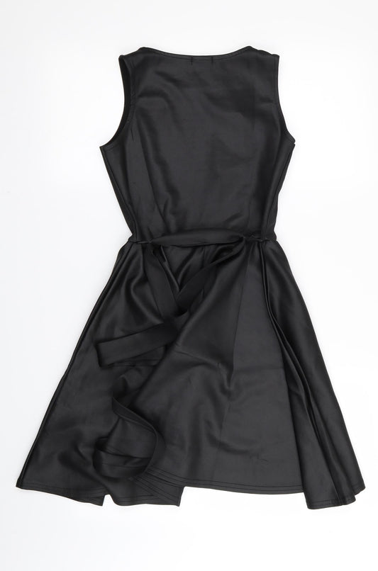 Adore Womens Black Fit & Flare Size 8