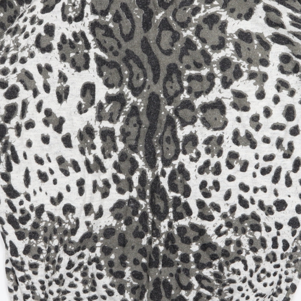 urban bliss Womens Multicoloured Animal Print Pullover Jumper Size 10