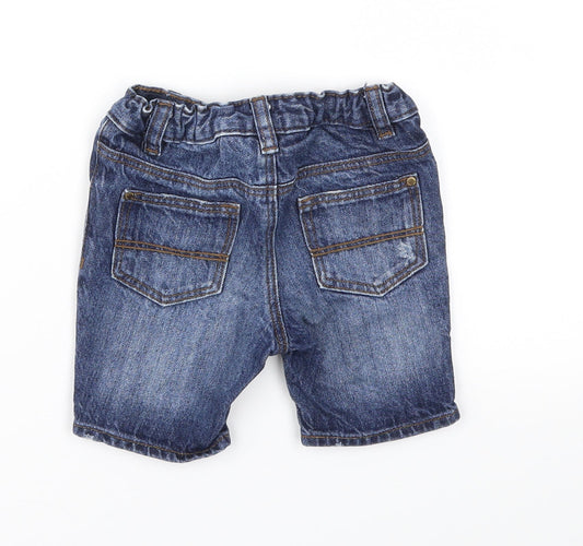 H&M Boys Blue Capri Jeans Size 9-12 Months