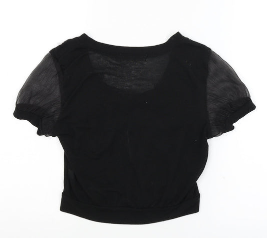 Mirumi Womens Black Cardigan Jumper Size M