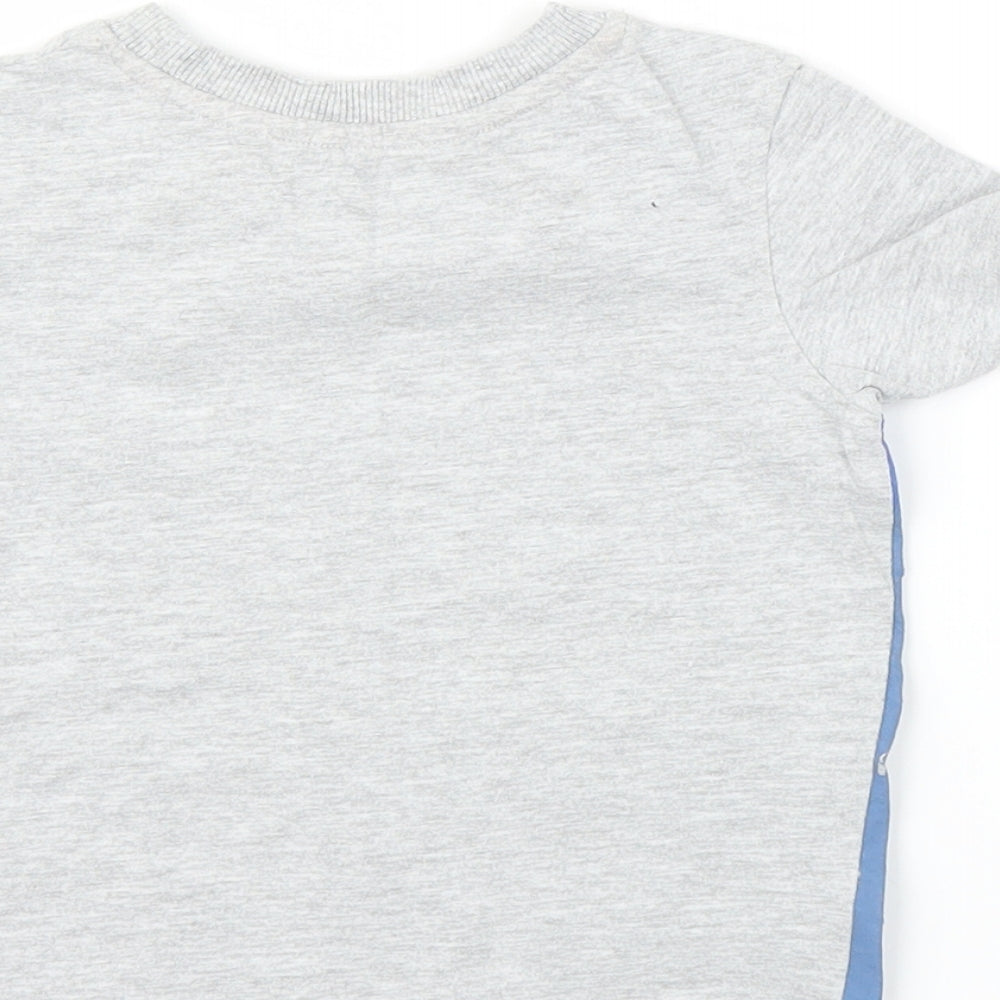George Boys Grey Basic T-Shirt Size 12-18 Months
