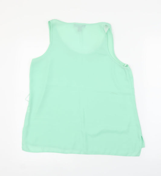 Primark Womens Green Basic Blouse Size 12