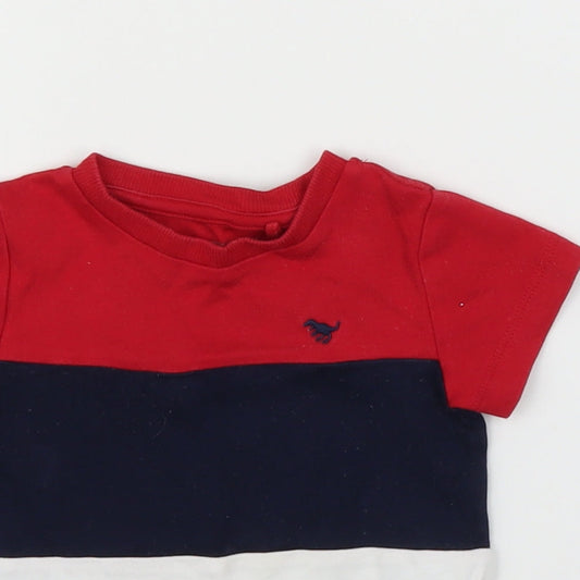 NEXT Boys Multicoloured Basic T-Shirt Size 3-6 Months