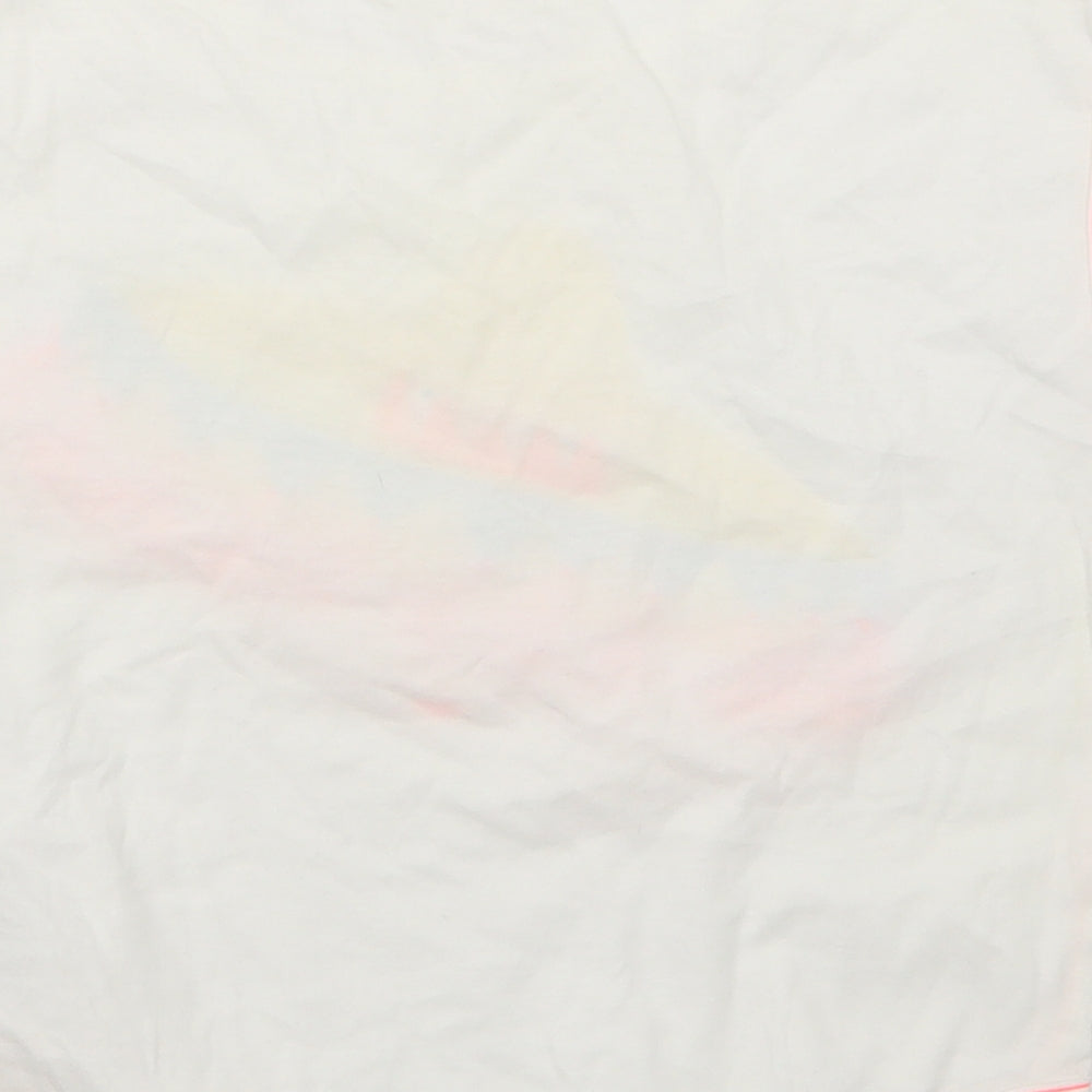 Billieblush Girls White Basic T-Shirt Size 6 Years
