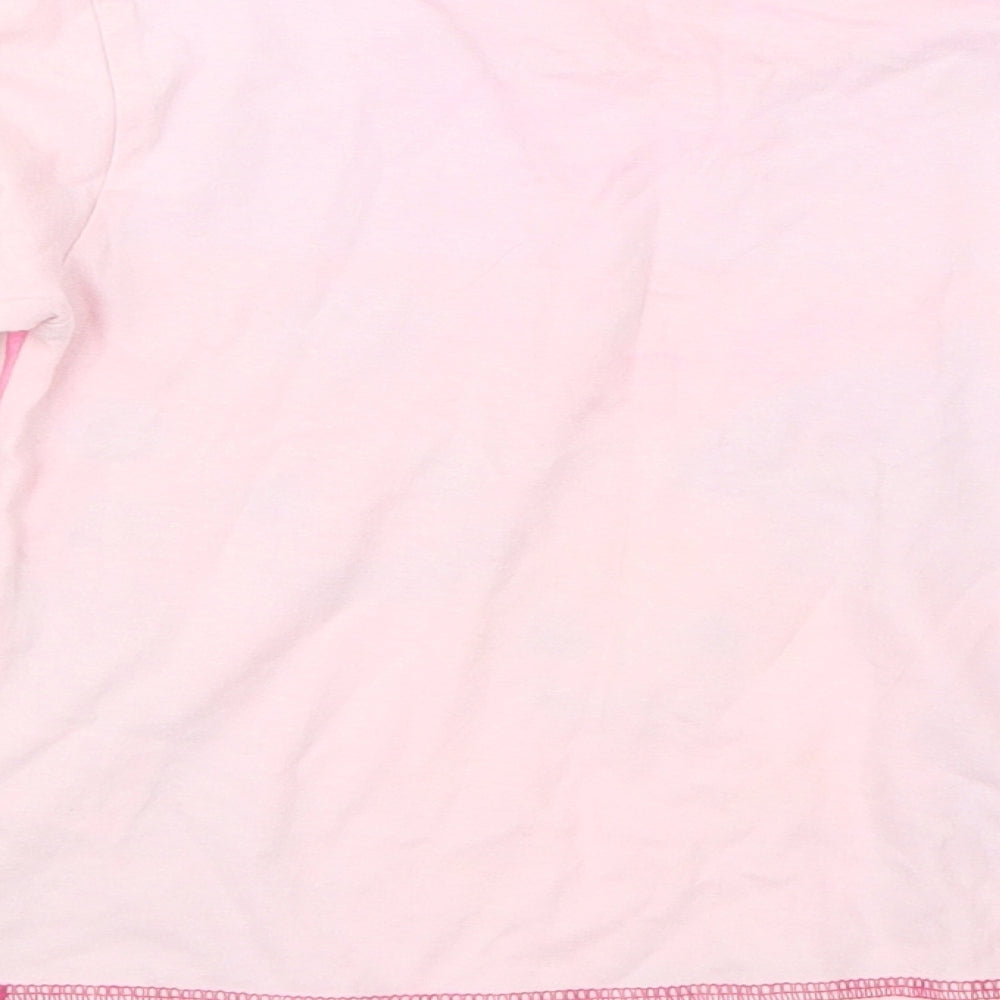 Pinkfong Girls Pink Geometric Basic T-Shirt Size 2-3 Years