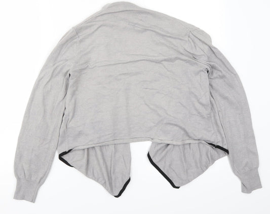 H&M Womens Grey Cardigan Jumper Size M