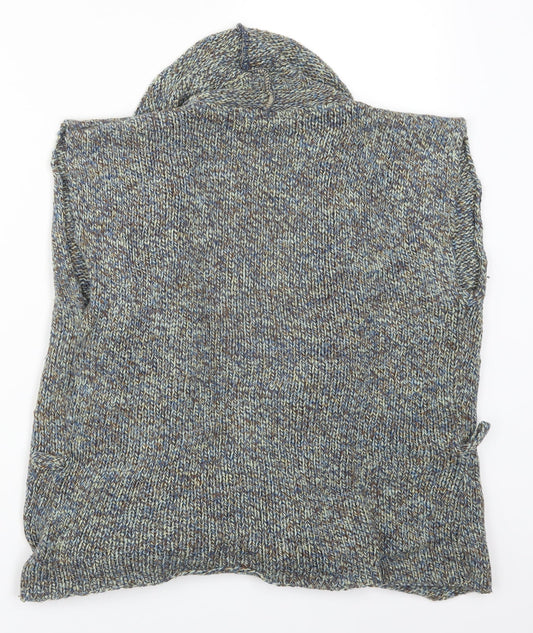 Topshop Womens Green Cardigan Jumper Size 12 - Blue
