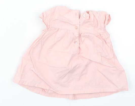 George Girls Pink A-Line Size 3-6 Months