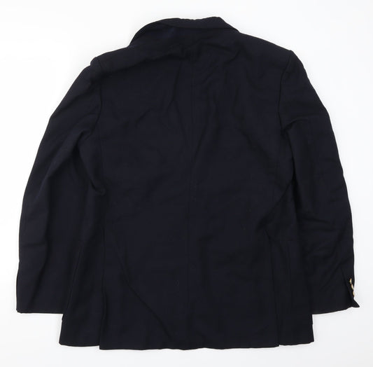 St Michael Mens Blue Jacket Suit Jacket Size 42