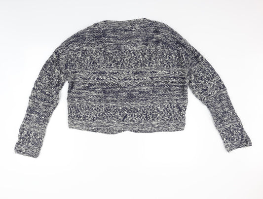 Marks and Spencer Womens Grey Cardigan Jumper Size L