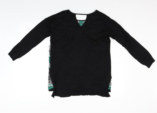 Oasis Womens Green Pullover Jumper Size XS