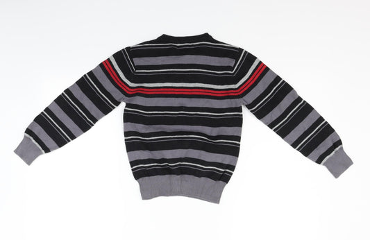 Matalan Girls Grey Pullover Jumper Size 8-9 Years