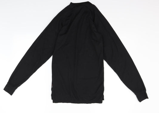 ASTEC Womens Black Pullover Jumper Size S