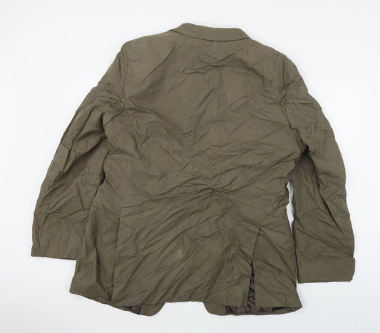 Marks and Spencer Womens Brown Jacket Blazer Size L