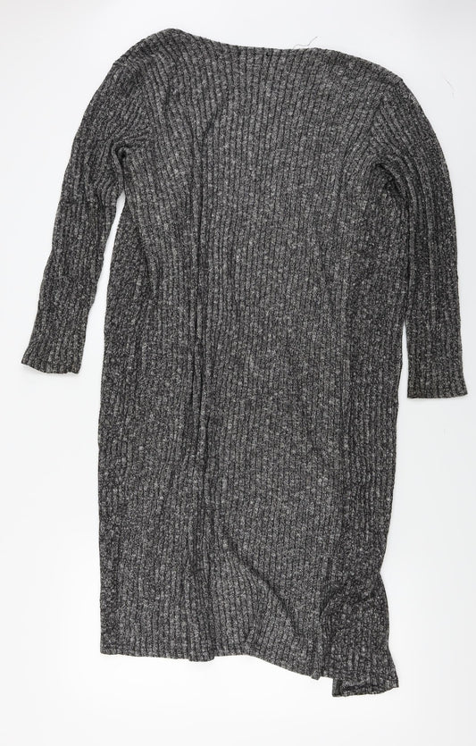 Preworn Womens Grey Cardigan Jumper Size M