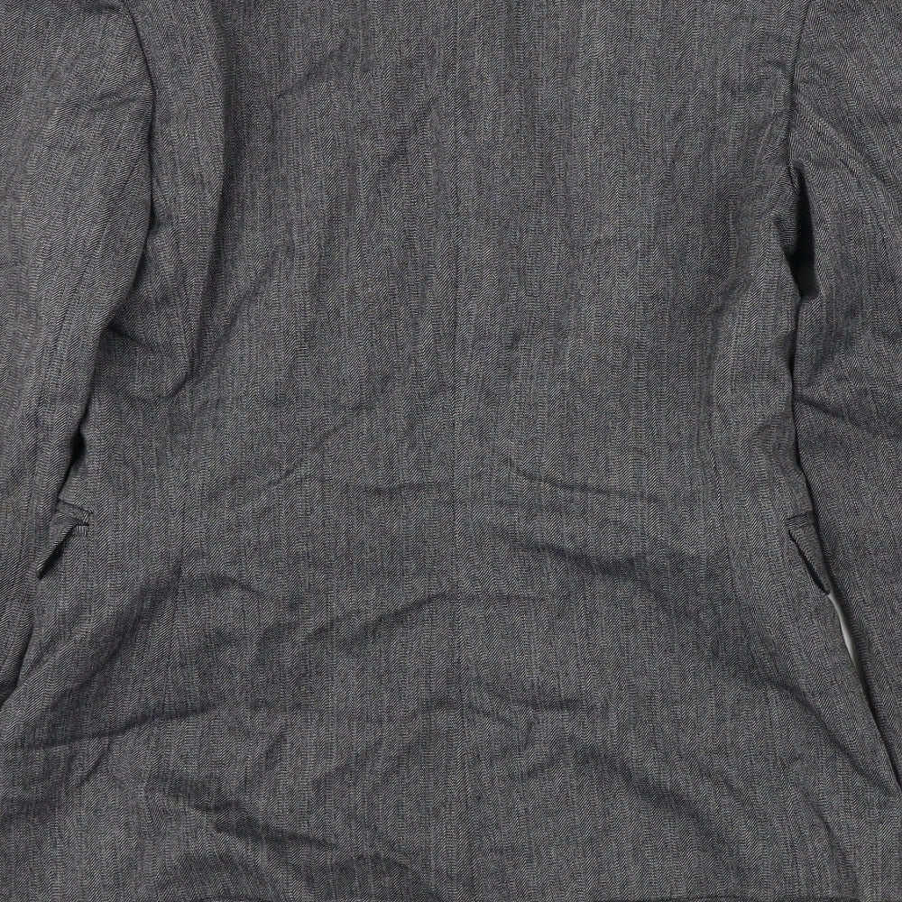 Mexx Womens Grey Jacket Blazer Size 10