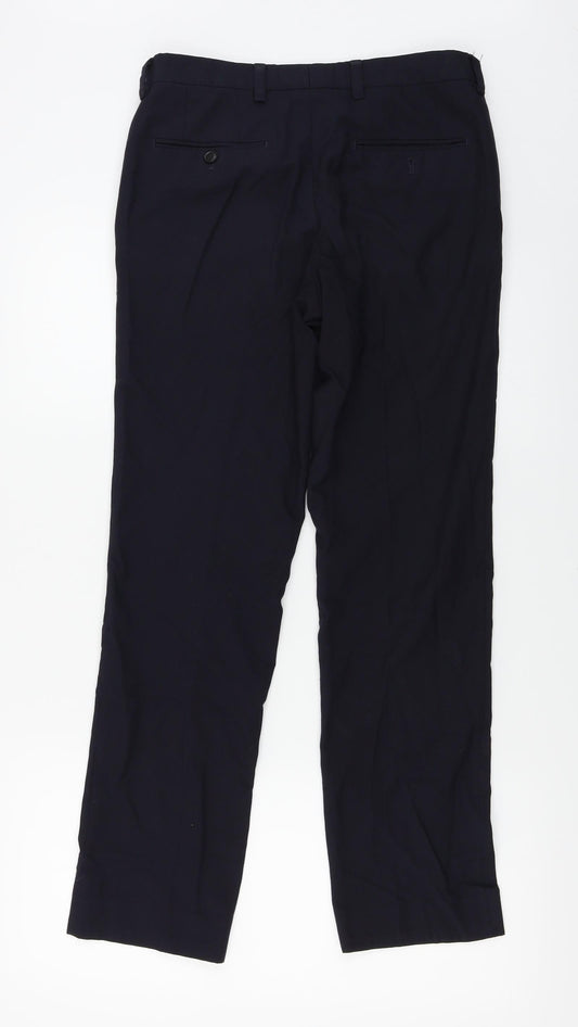 NEXT Mens Blue Trousers Size 30 in L27 in