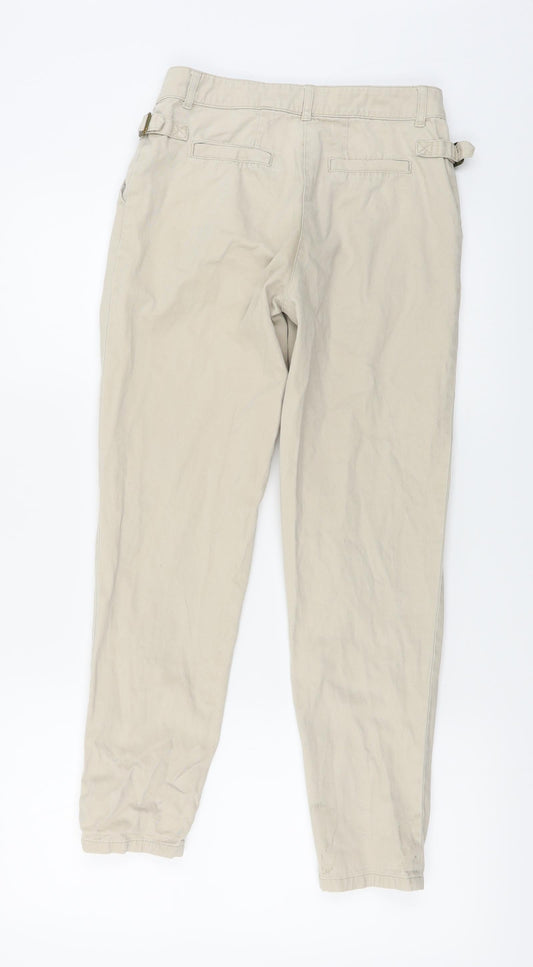 denim co Womens Beige Straight Jeans Size 26 in L25 in