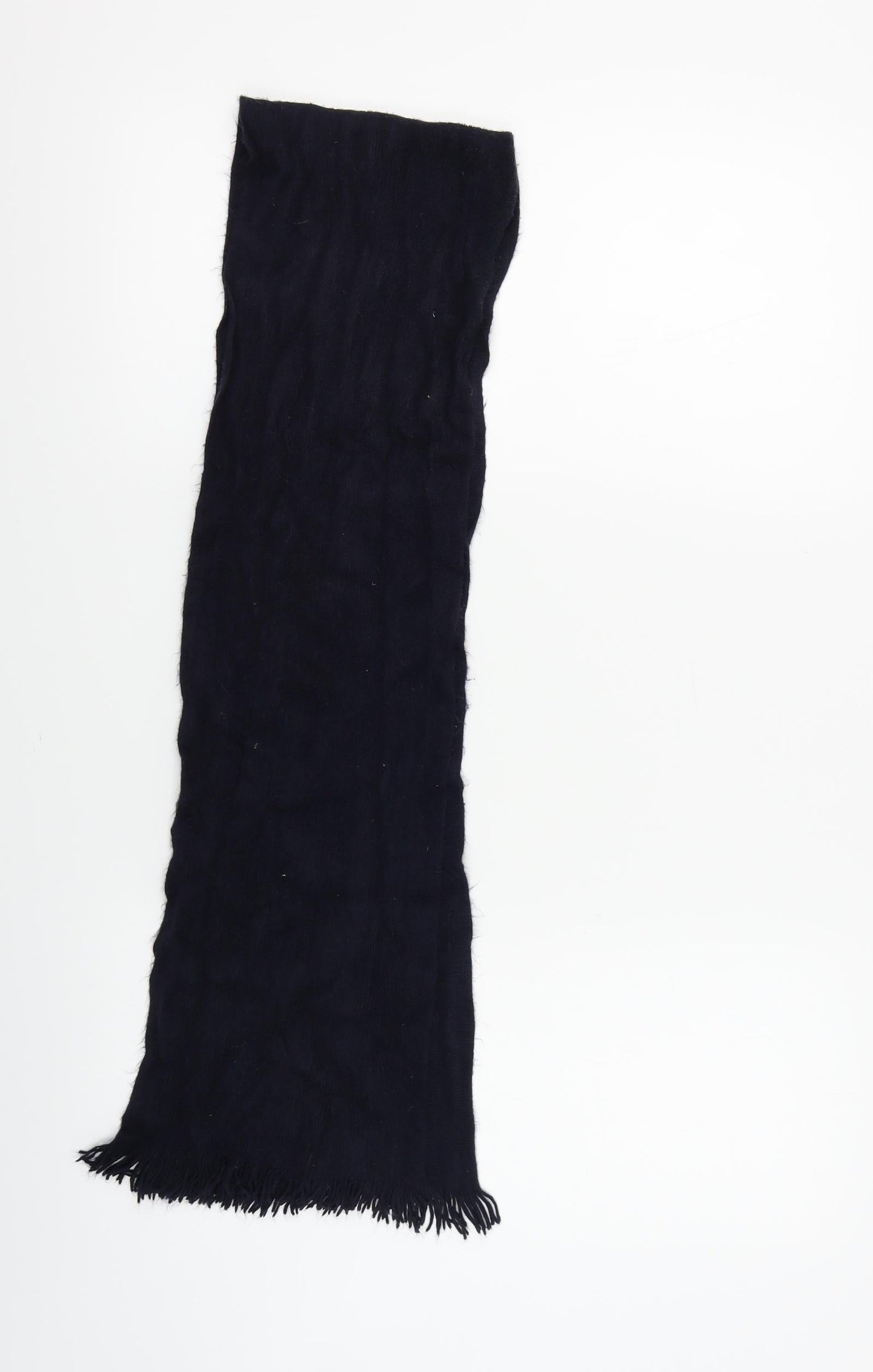 Preworn Mens Black Scarf One Size