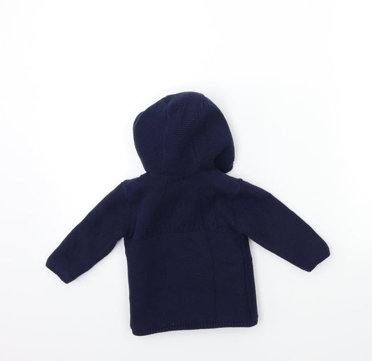 TU Baby Blue Knit Cardigan Jumper Size 6-9 Months